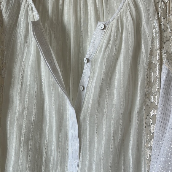 Rebecca Taylor | white sequins blouse - Picture 8 of 9